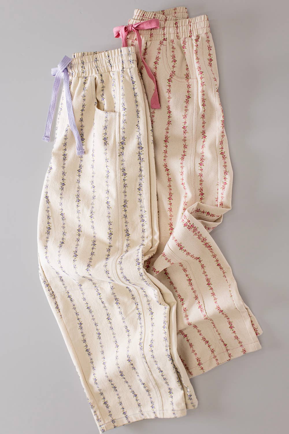 Peony Drift Barrel Pant