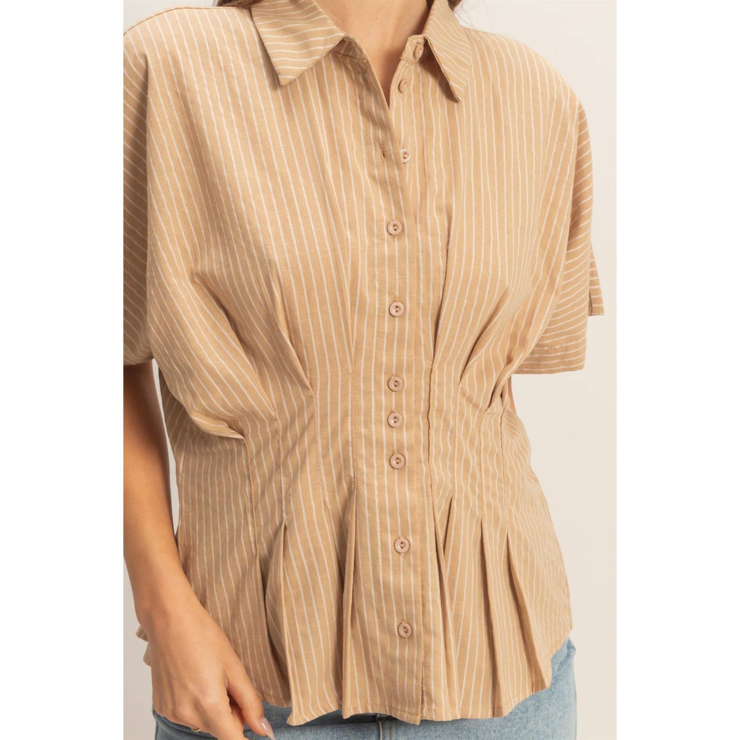 Desert Muse Button Top