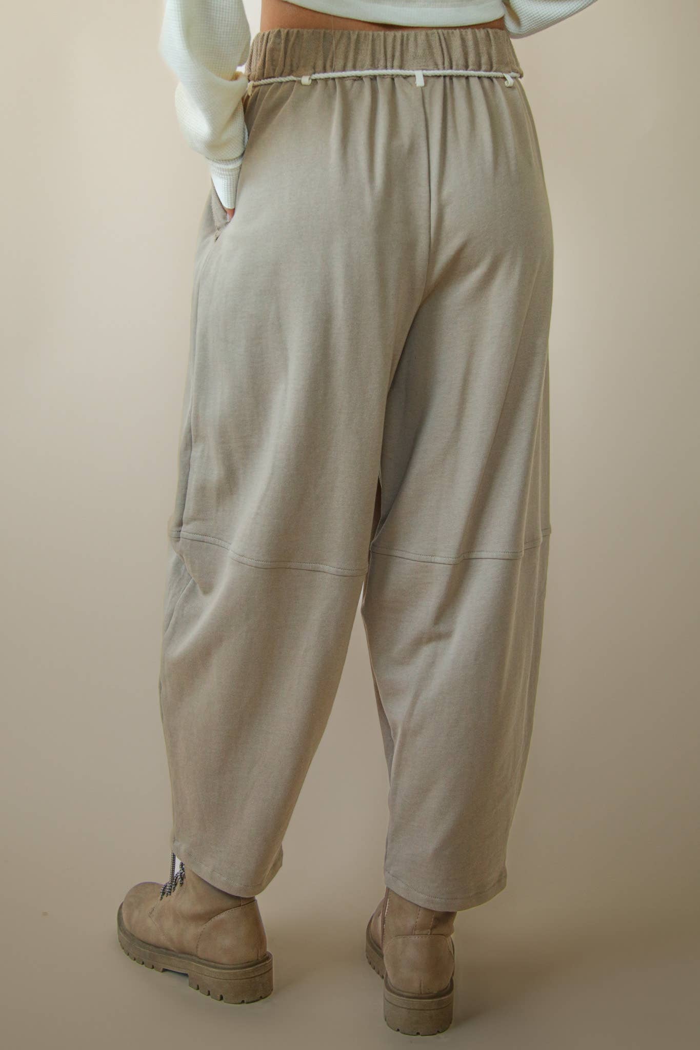 Desert Dune Drawstring Barrel Pants