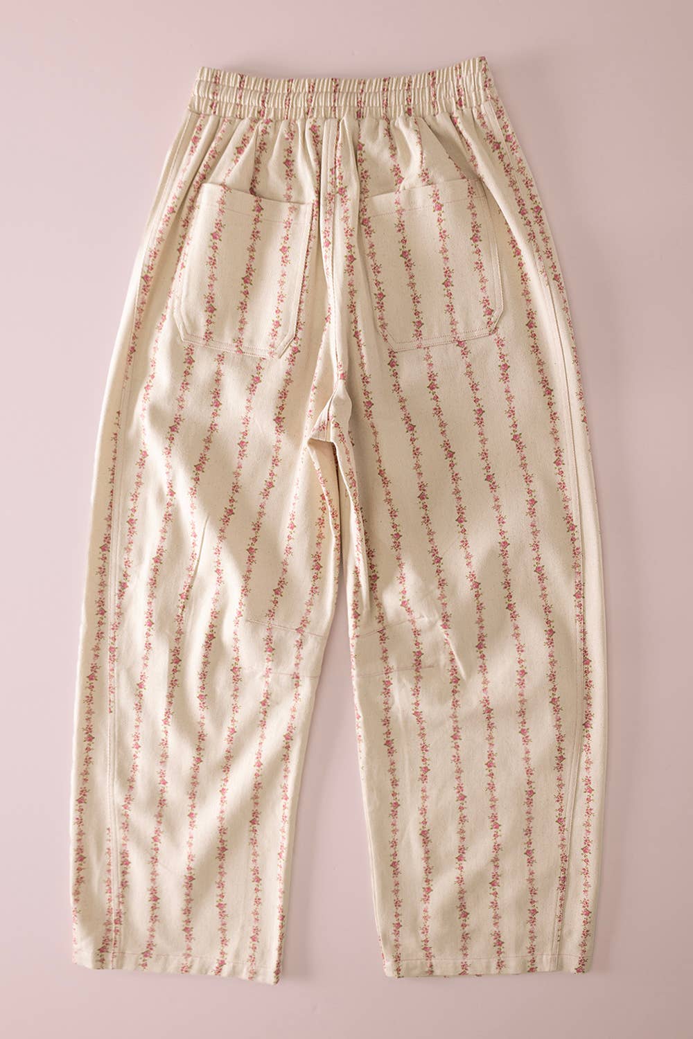 Peony Drift Barrel Pant