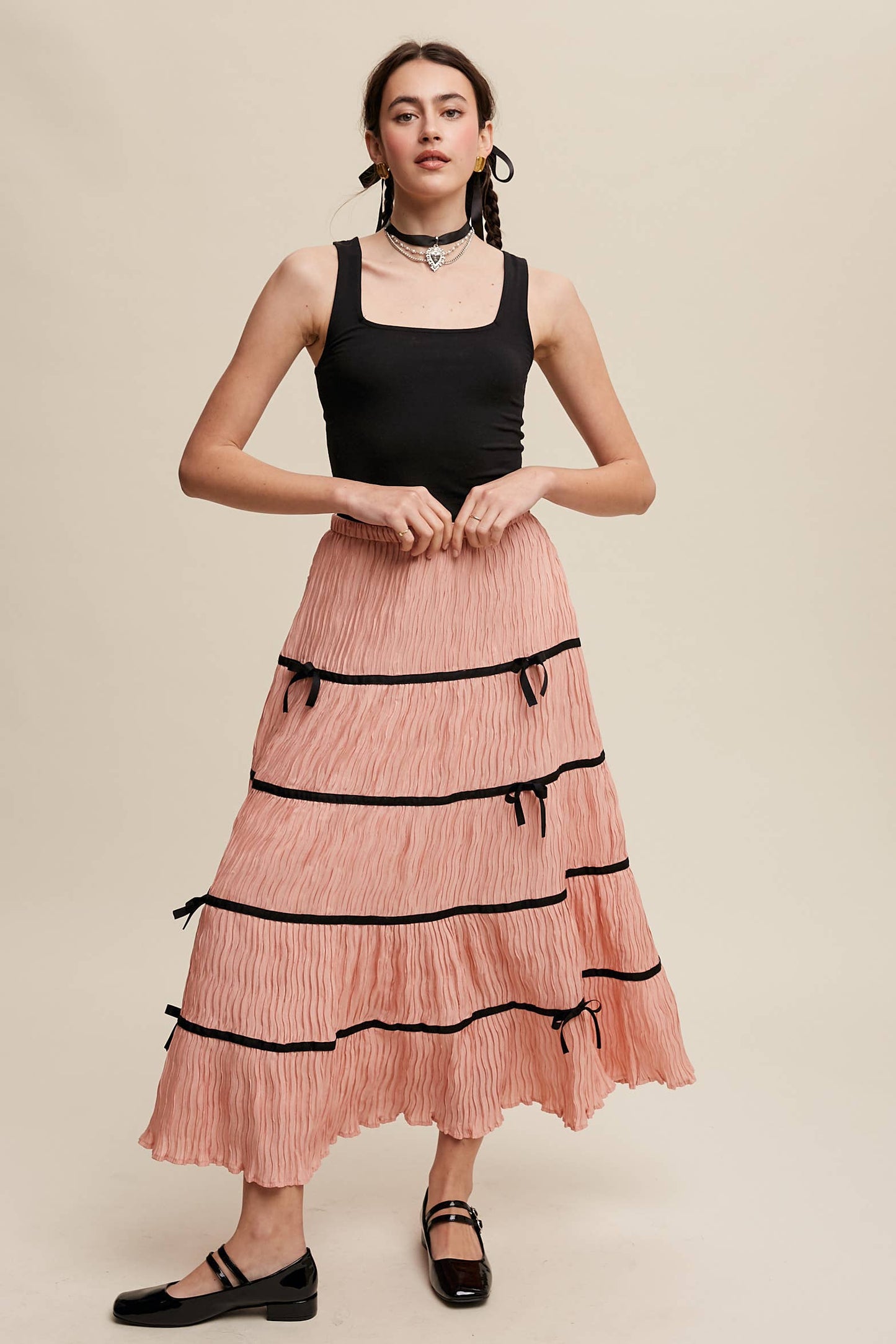 Coquette Dreams Midi Skirt