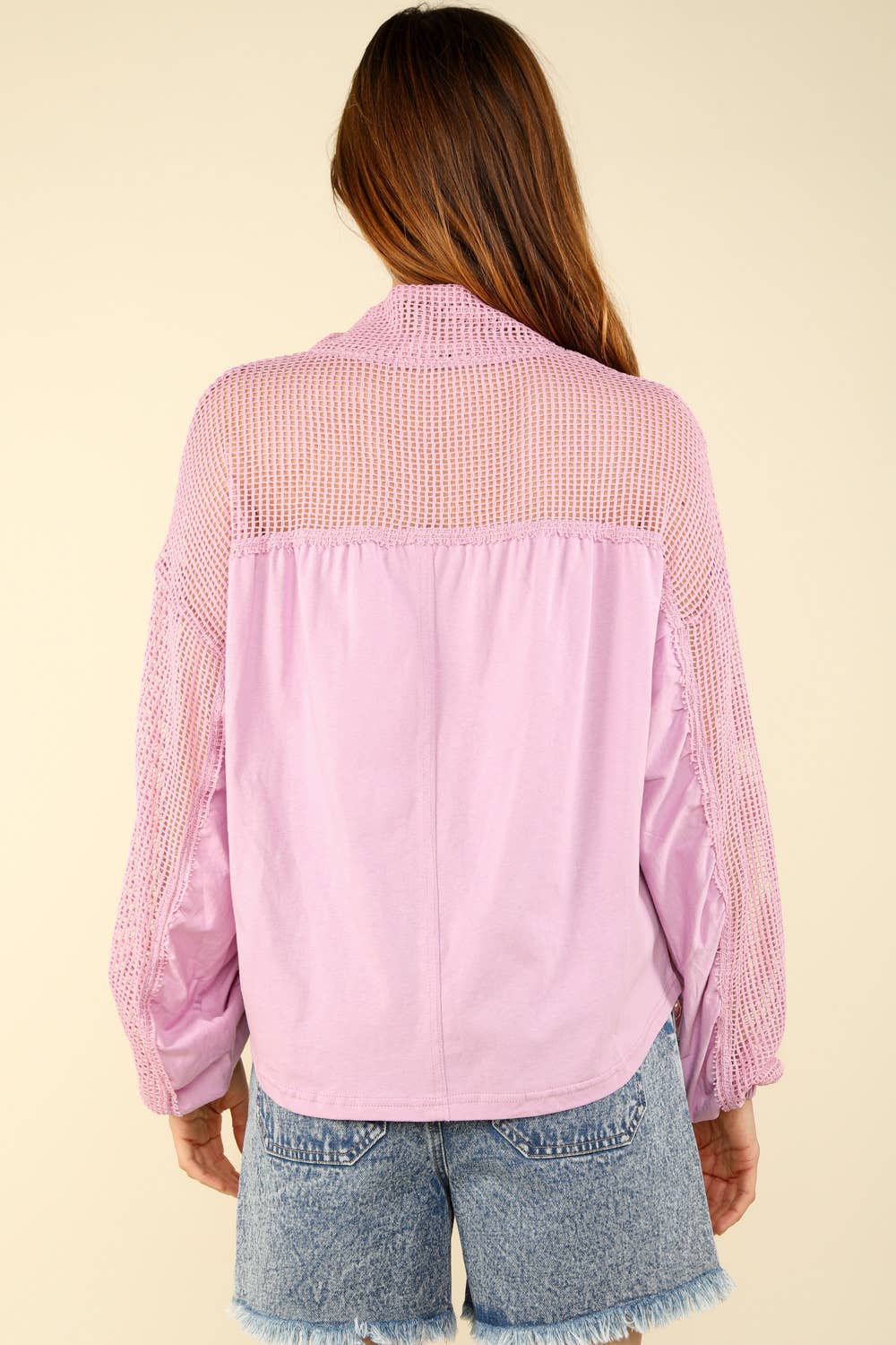 Lilac Breeze Oversized Top