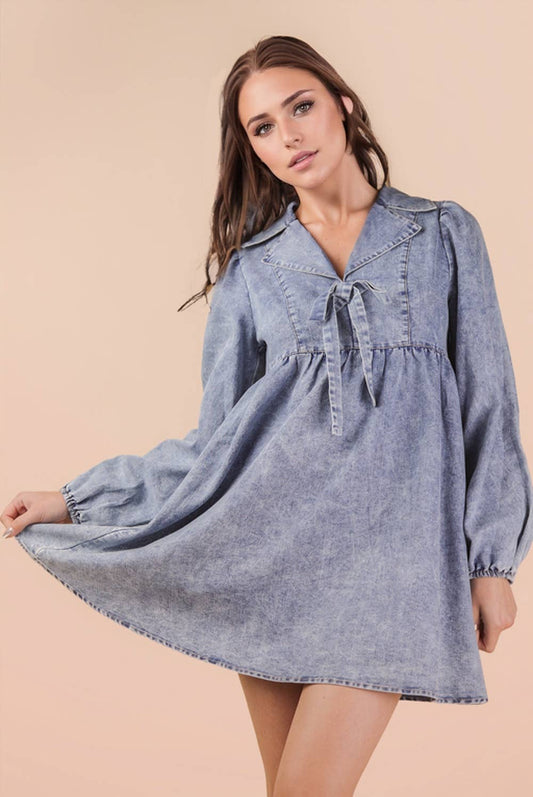 Skyline Denim Dress