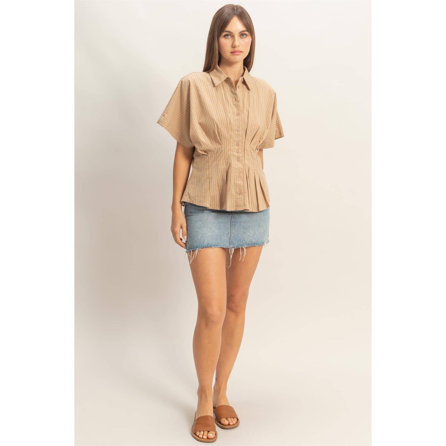 Desert Muse Button Top