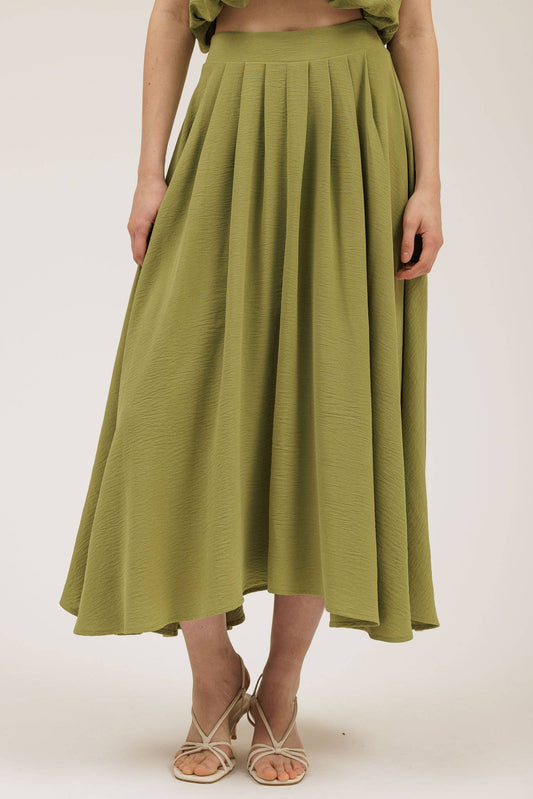 Willow Whisper Midi Skirt